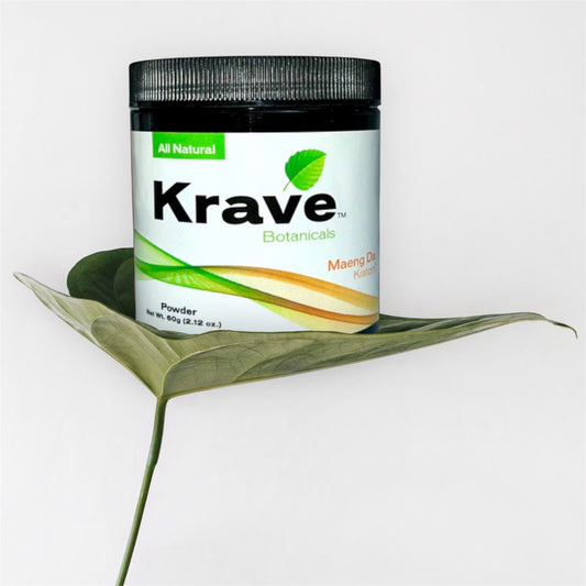 Krave Maeng Da Kratom Powder – Premium All-Natural Energy (60g)